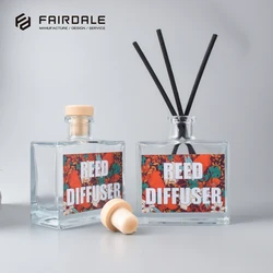 Custom Nude  Decorative High Quality Stock Modern Wholesale Room Aroma Reed Diffuser bottle