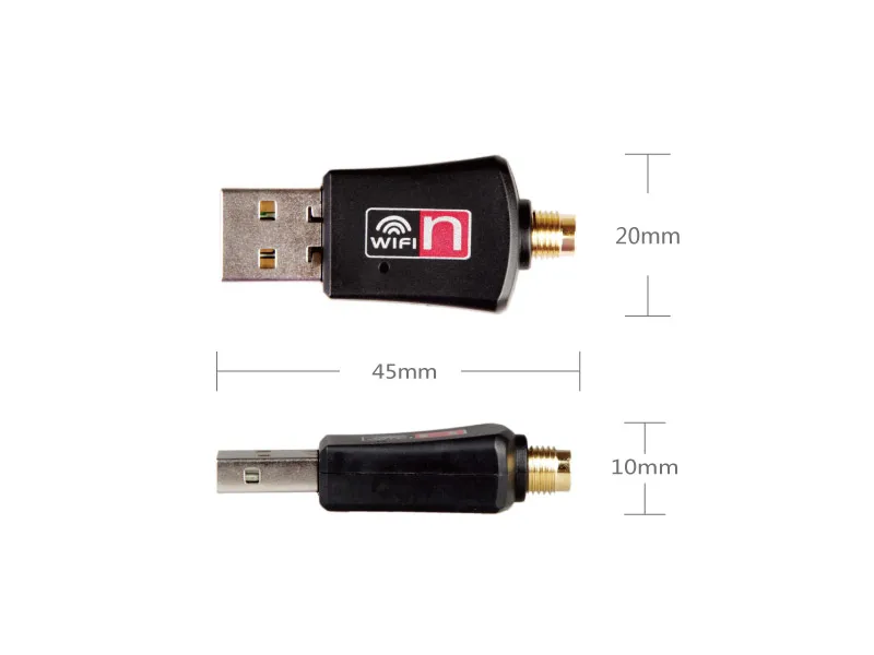 150 Мбит/с usb wifi заводская цена Адаптер беспроводной 802.11n 300Mpbs приемник USB 2