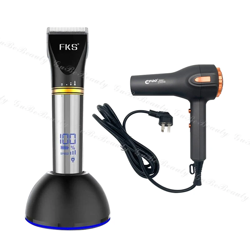 
FKS hair cutter machine for men DIY hairstyles homeuse hairstyling tool hair trimmer 
