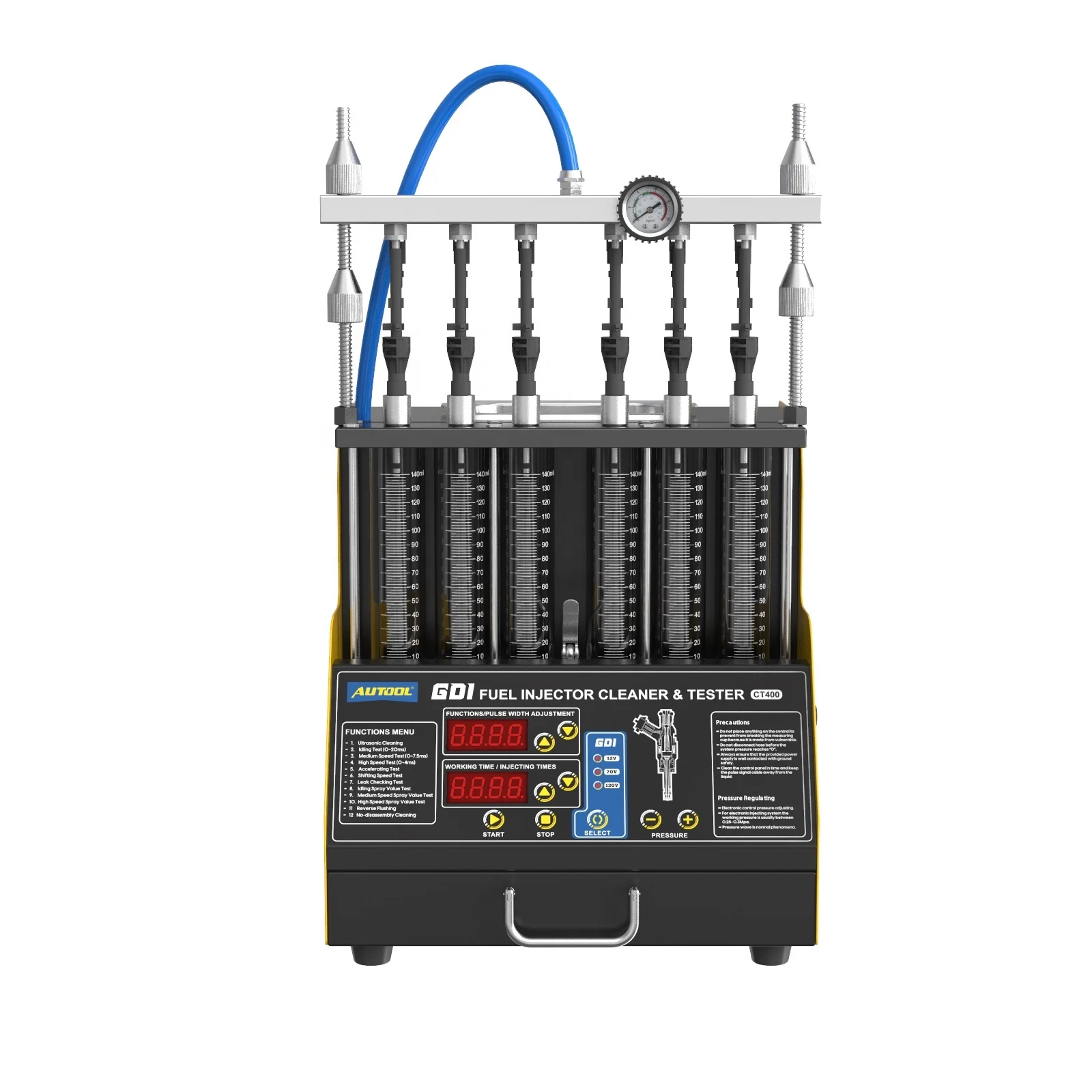 Best Selling  Autool CT400 Gdi Fsi Fuel Ultrasonic Injector Gasoline Tester And  Cleaner Machine