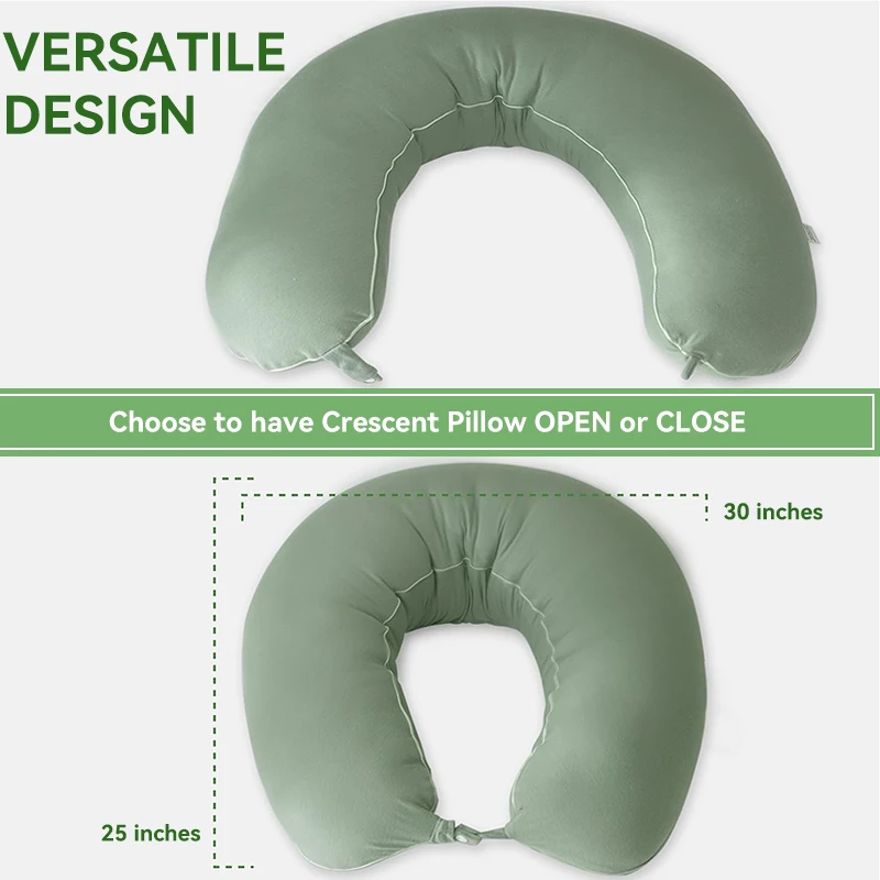 2024 New Pregnancy Pillow Removable Cover Support Cushions Full Body Pregnancy Pillow For Sleeping