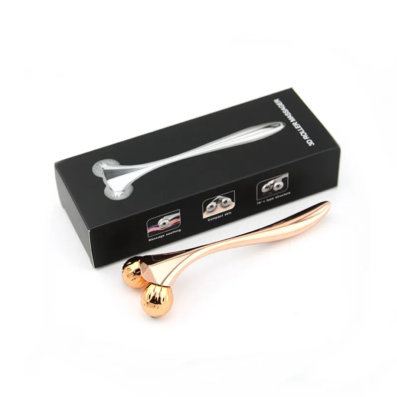Reduce Puffiness Face Lift Anti-aging Skin Tightening 3d Roller Face Massager Double Chin Remover