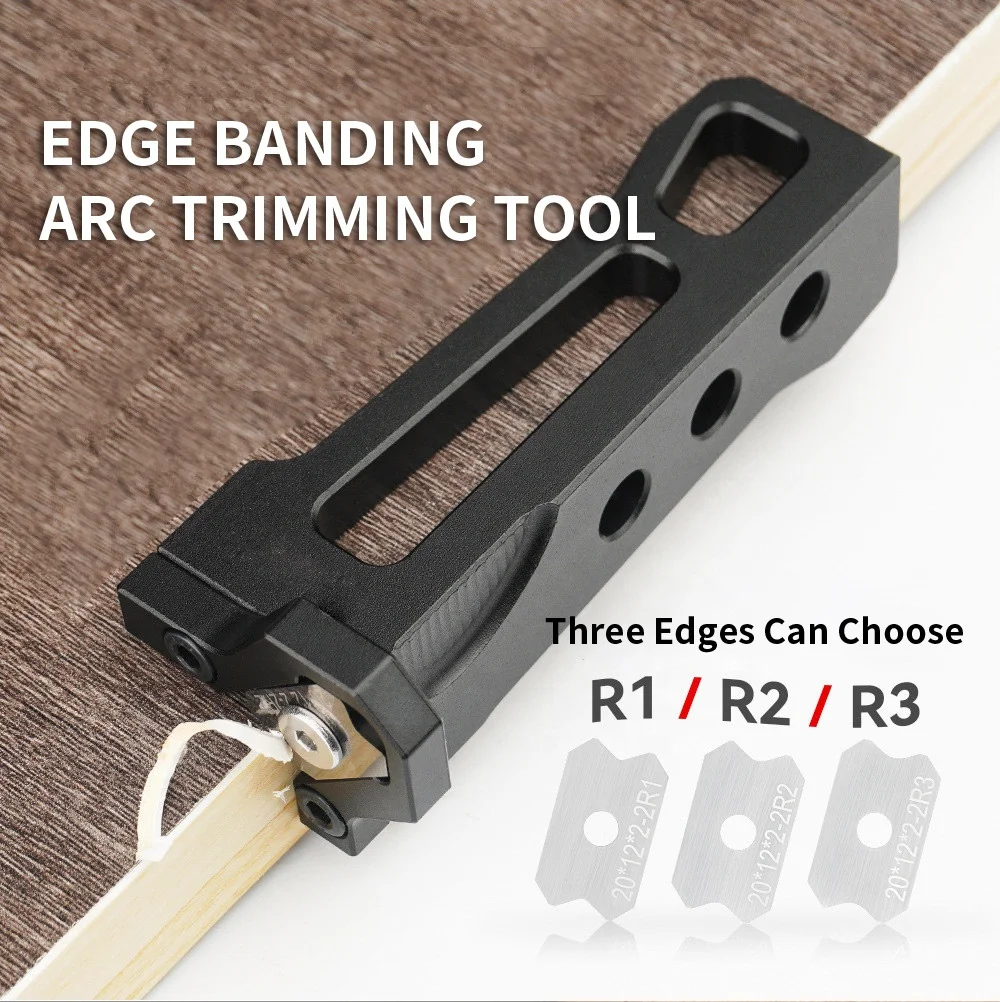 Woodworking Blade Edge Corner Planer Arc Trimming Tools Wood Chamfering Fillet Scraper