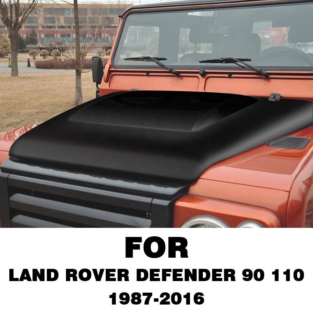 Hot Sale Off Road Vehicle Auto Parts Car Engine Metal Hood Bonnet Fit For Land Rover Defender