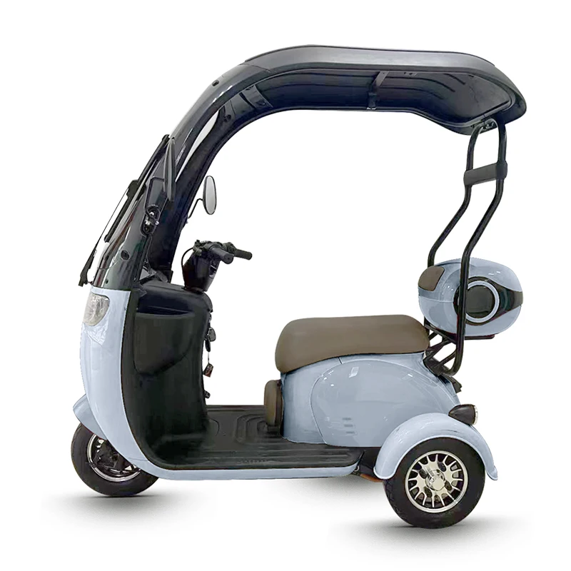 LVNENG factory manufactured Three Wheeler A7 60V battery self-designed adult fashion electric Tricycle moped motorcycle