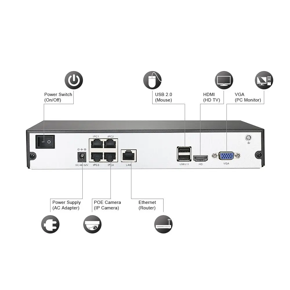  Высокое качество wifi onvif P2P 8ch nvr наборы 8 шт. купольная камера