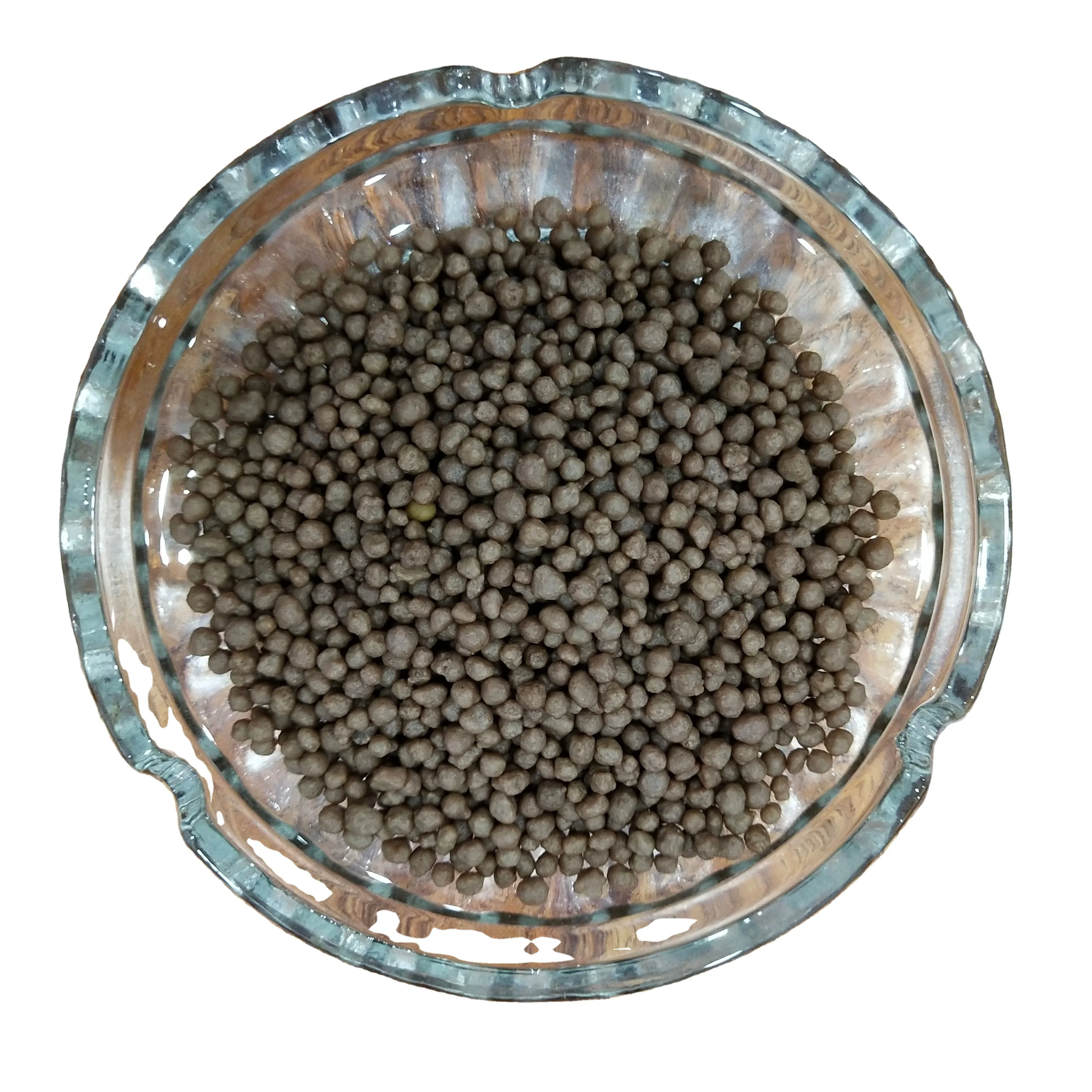 Hot Sales  Dark Brown Granular Monoammonium Phosphate  Fertilizer MAP 11-52   CAS No. 7722-16-1