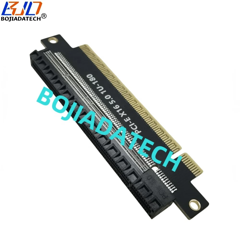 180 градусов PCI Express X16 GEN5 PCI-E 5 0 16X видеокарта GPU адаптер конвертер карта для компьютера 1U чехол сервера