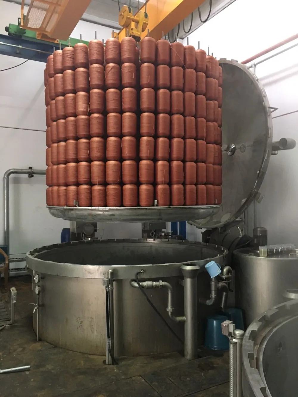  Машина для окрашивания вискозной пряжи