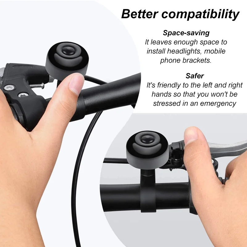 Wholesale Mountain Metal Bike Bell Alloy Bike Ring Bell Vintage Bicycle Bell Horn