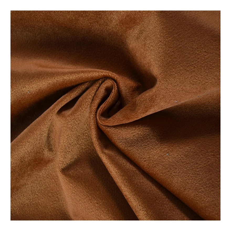 Cheap 0.5Mm Pile Short Hair Toy Accessories Soft Plush Velour Velboa Fabric