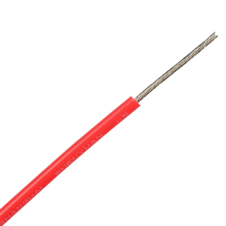 14 AWG FEP Insulated Coated Electrical Wire UL Certificate AF200 600V 200 Degree Silver Plated Copper Cable Heat Resistant