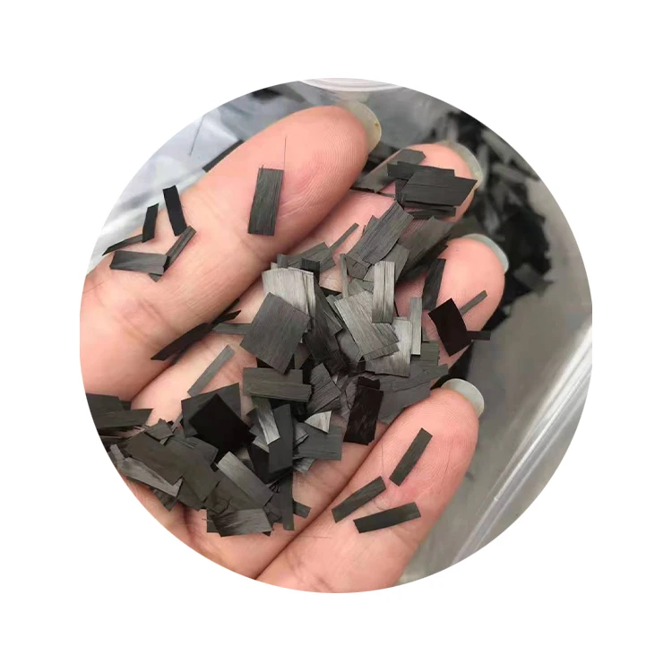 Chopped Carbon Fiber Fabric Carbon Fiber Nickel Fabric  Customized Carbon Fiber Manufacturer