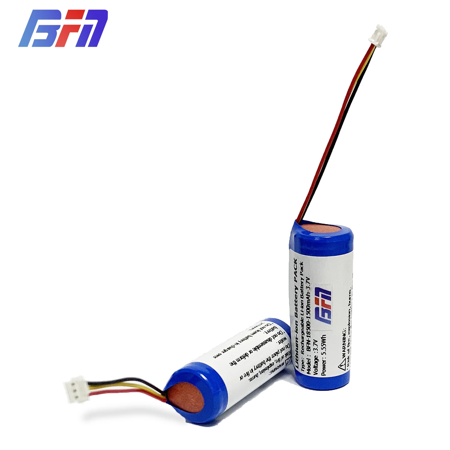 Custom 18500 1500mAh 3.7V 1S1P wireless battery wifi router batteries with NTC