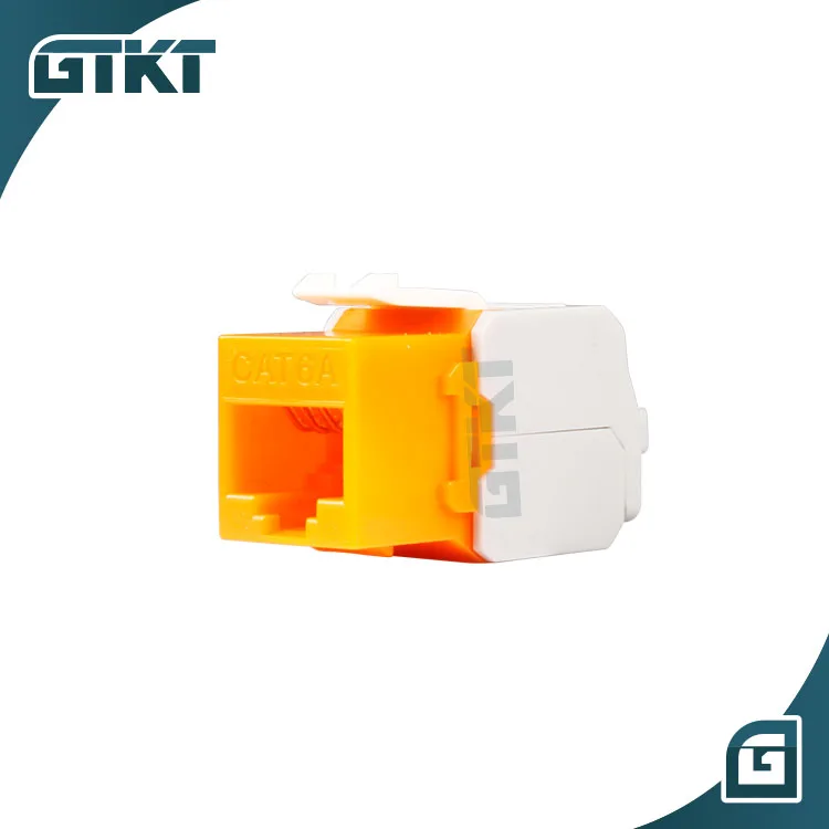  Модульный разъем RJ45 keystone jack UTP Cat7 Cat6A 10G 8P8C
