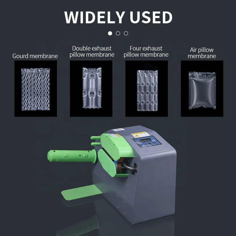 Full-automatic gourd film inflator cushion cushion shockproof air filling bag air pillow bubble film air machine