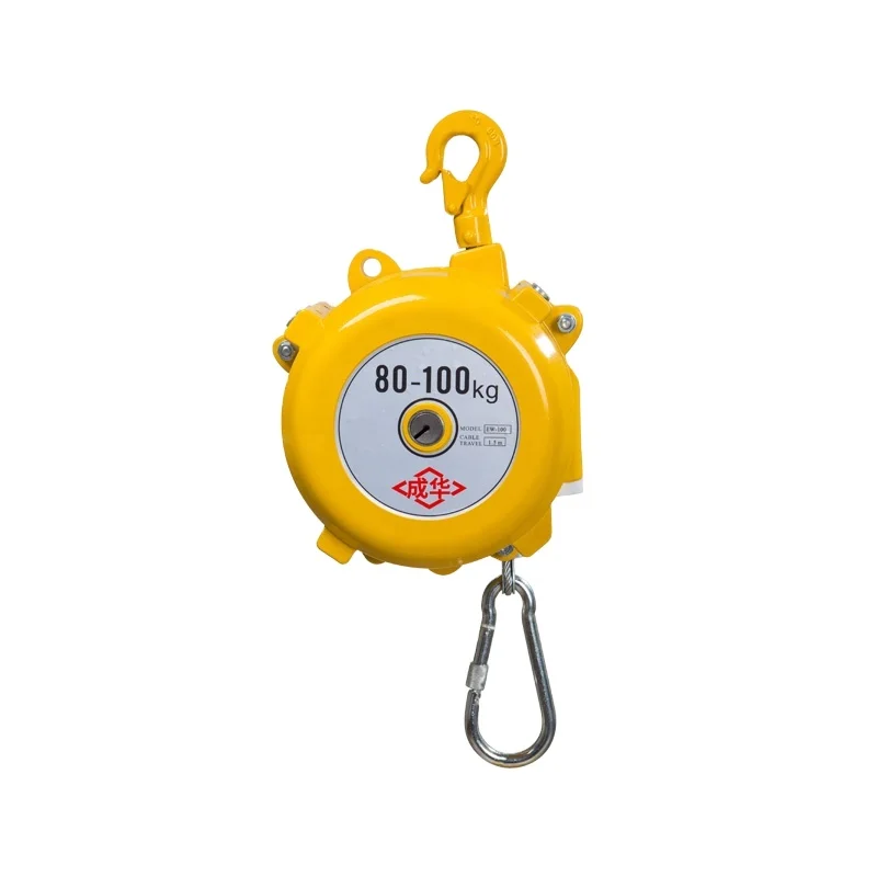 2025 self-locking tower suspension tension lifter balance lifting spring Spring balancer  EW22kg  electronic spring balance