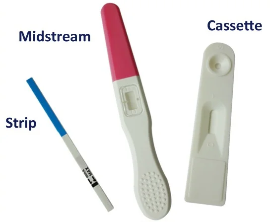 Urine Rapid Device Disposable Test Strip Hcg Test Strips Rapid Test Kits