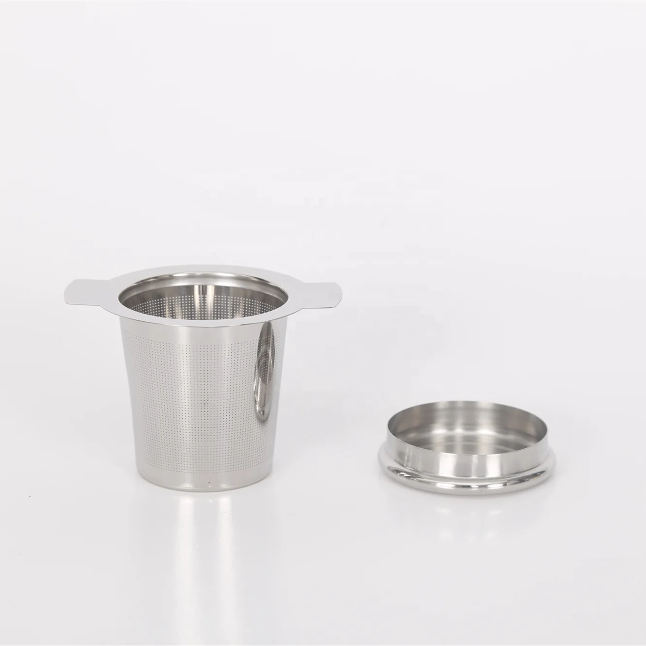 Tea Infuser Basket Stainless Steel Filter With Small Strainer And Lid Tea Diffuser For Loose Tea Superior Brewing Experience