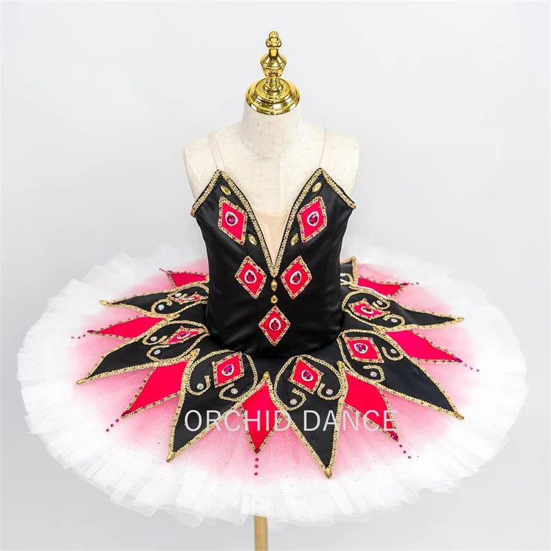 High Quality 12 Layers Custom Size Million Joker Variations Performance Wear Professional Ballet Tutu Dance Costumes