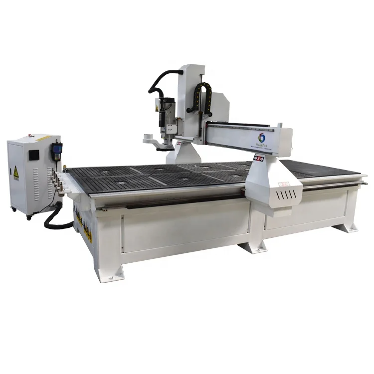Jinan Mingpu heavy duty 1325 4axis atc 4x8 cnc router cutting machine wood carving engraving working machine