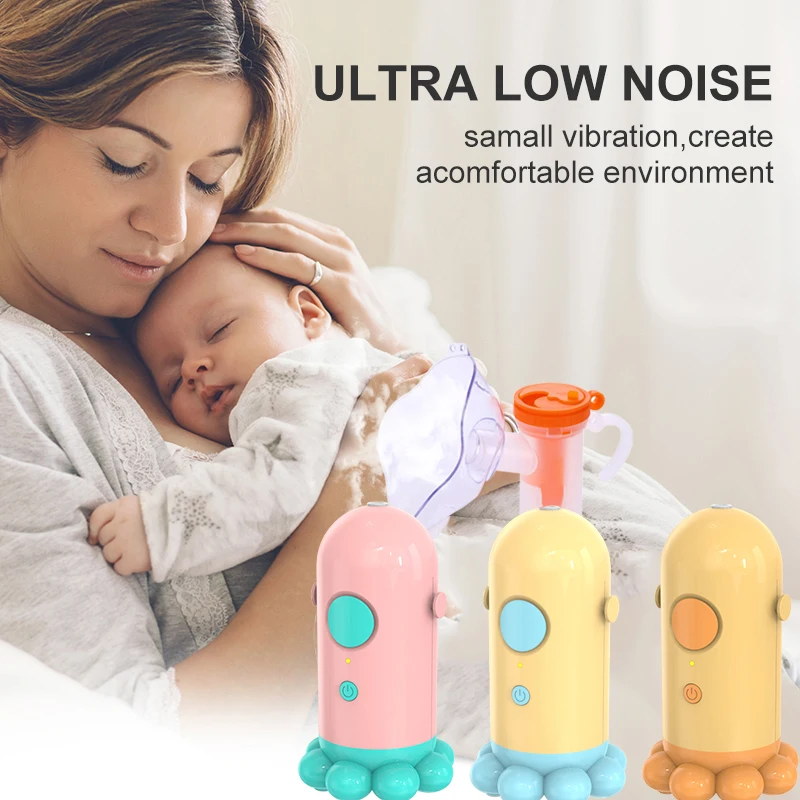 Hot Sale Children Silent Mini Nebulizer Mesh Inhal Medic Nebul Portable Nebulizers