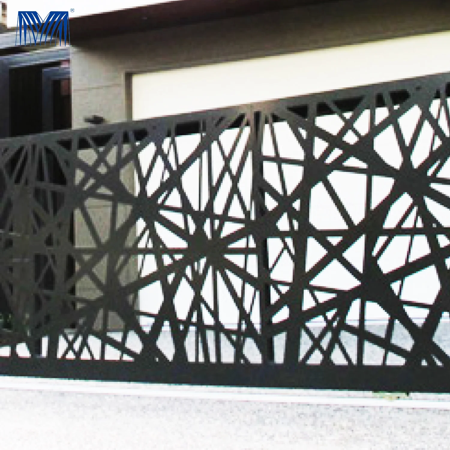 Cast aluminum  wood ventilation and decorative grilles retractable fencing for gardens removal pool removable garden fence