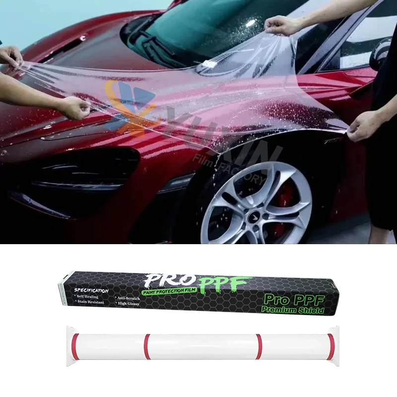 Car PPF 7.5mil TPU Car Paint Protection Film Non Yellow Anti Scratch 10 Years Warranty TPU PPF Film