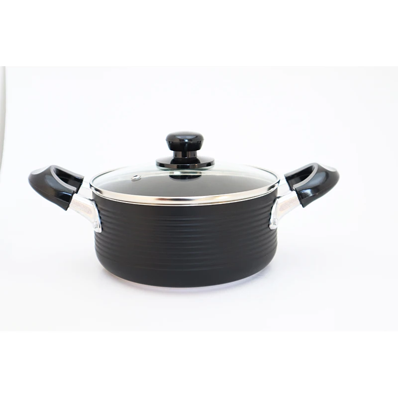 Professional China Manufacturer Safe And Hygienic Nonstick Forged Cookware Set With Lid