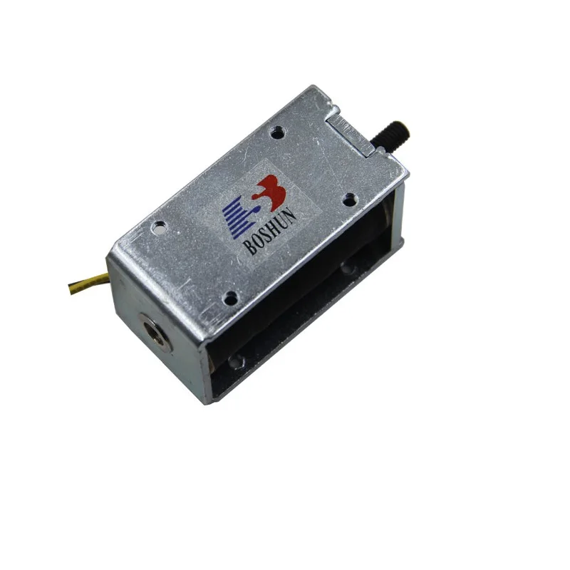 Customization BS-1253  DC12V open frame electromagnetic electric holding push  pull solenoid