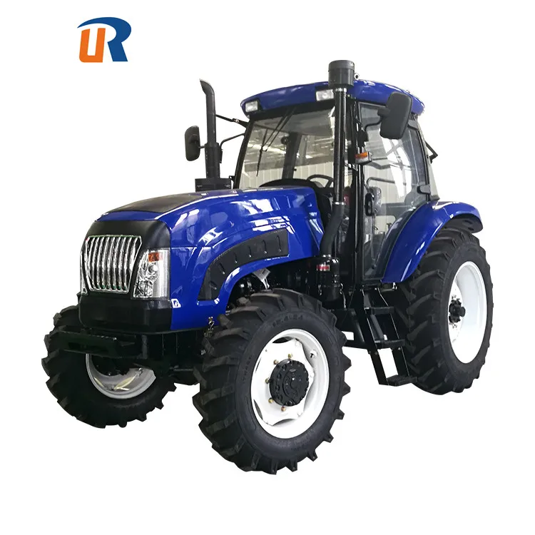  Малый и средний размер использовать 4WD 130hp фермерский трактор с фронтальным погрузчиком сельскохозяйственным