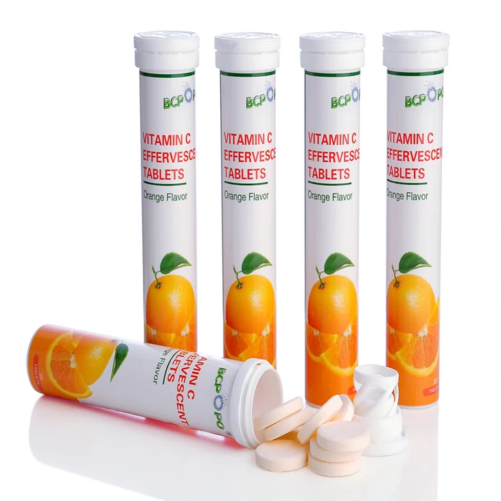 Натуральные пищевые добавки, продукты для здоровья, шипучие таблетки/таблетки с витамином C 1000 мг