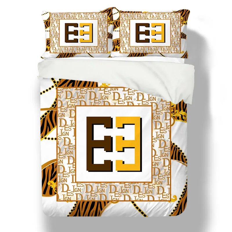 Bedding Set Luxury Duvet Cover King Size Microfiber Comforter Covers Queen Full Double Bed Sets Boys Girls Home Decor