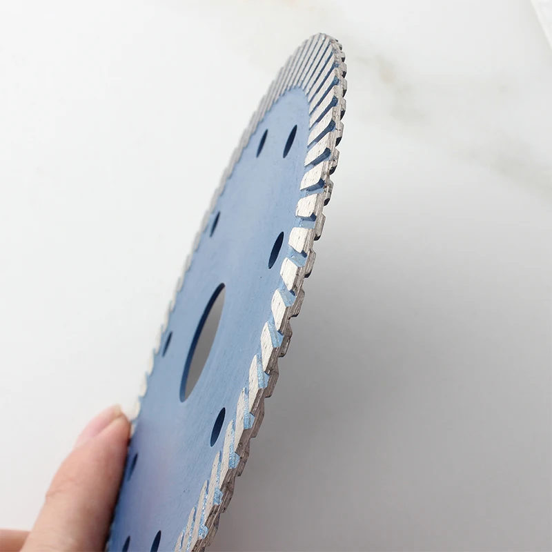 GJ Hot Sale 4.5 Inch 115mm Ultra-thin Turbo Diamond Saw Blade For Cutting Ceramic Tile Ceramic Granite Marble