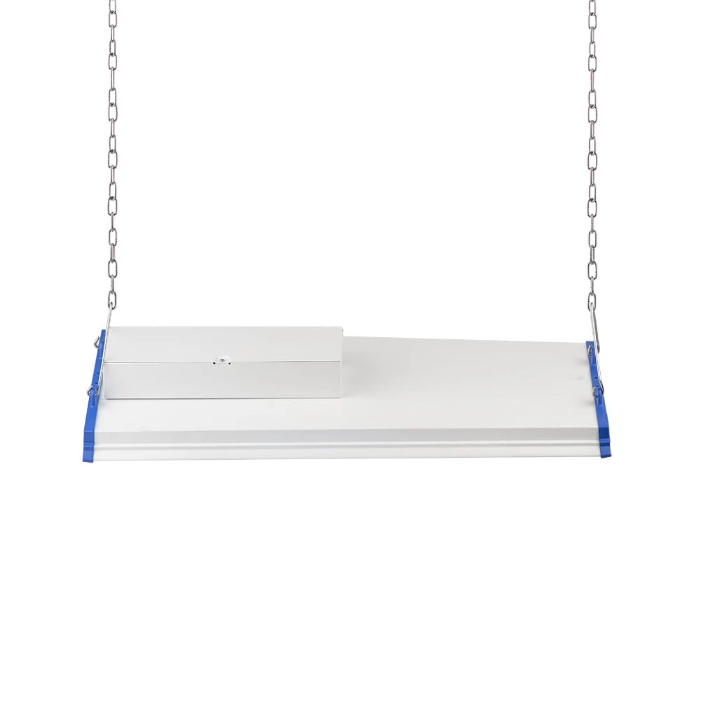 Professional Industrial High Lumen LED Linear HighBay Light Microwave Sensor 100W High Bay Linear Hanging Light