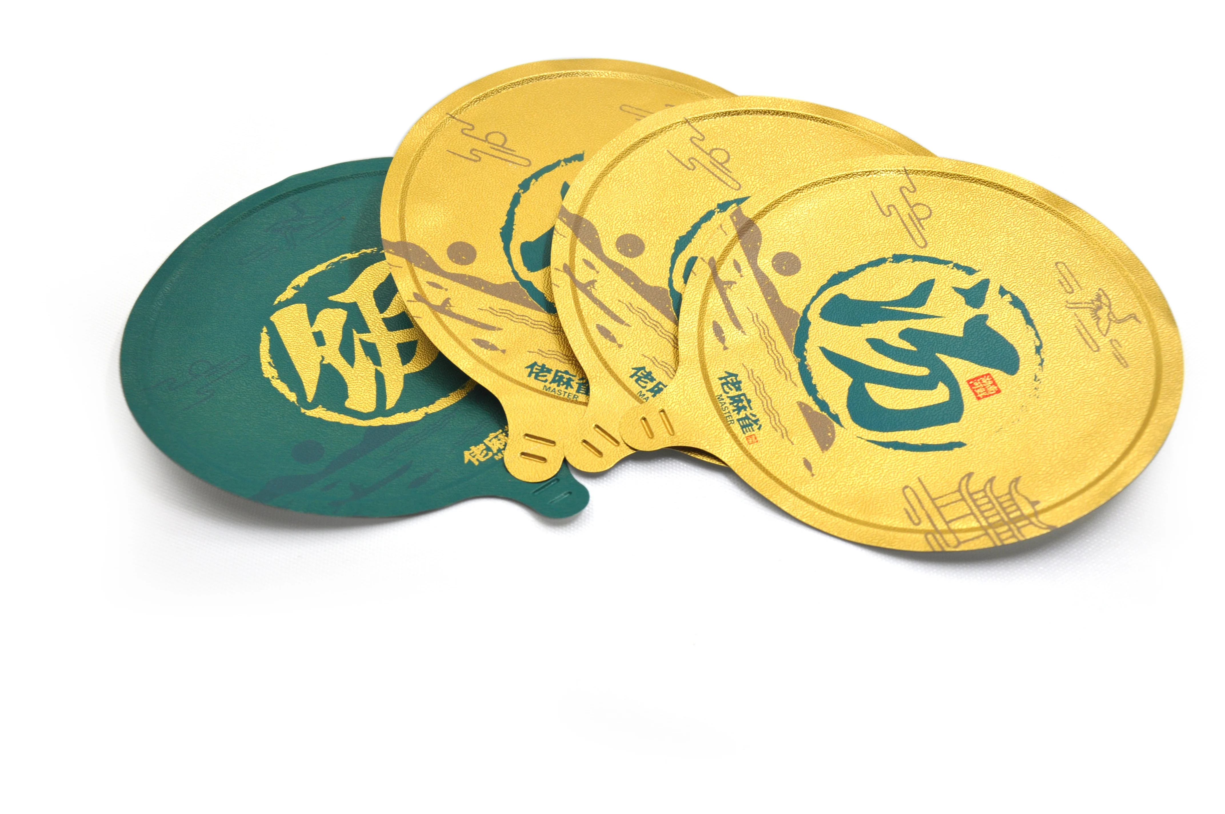 single or double coated Colorful coated large rolls of aluminum foil