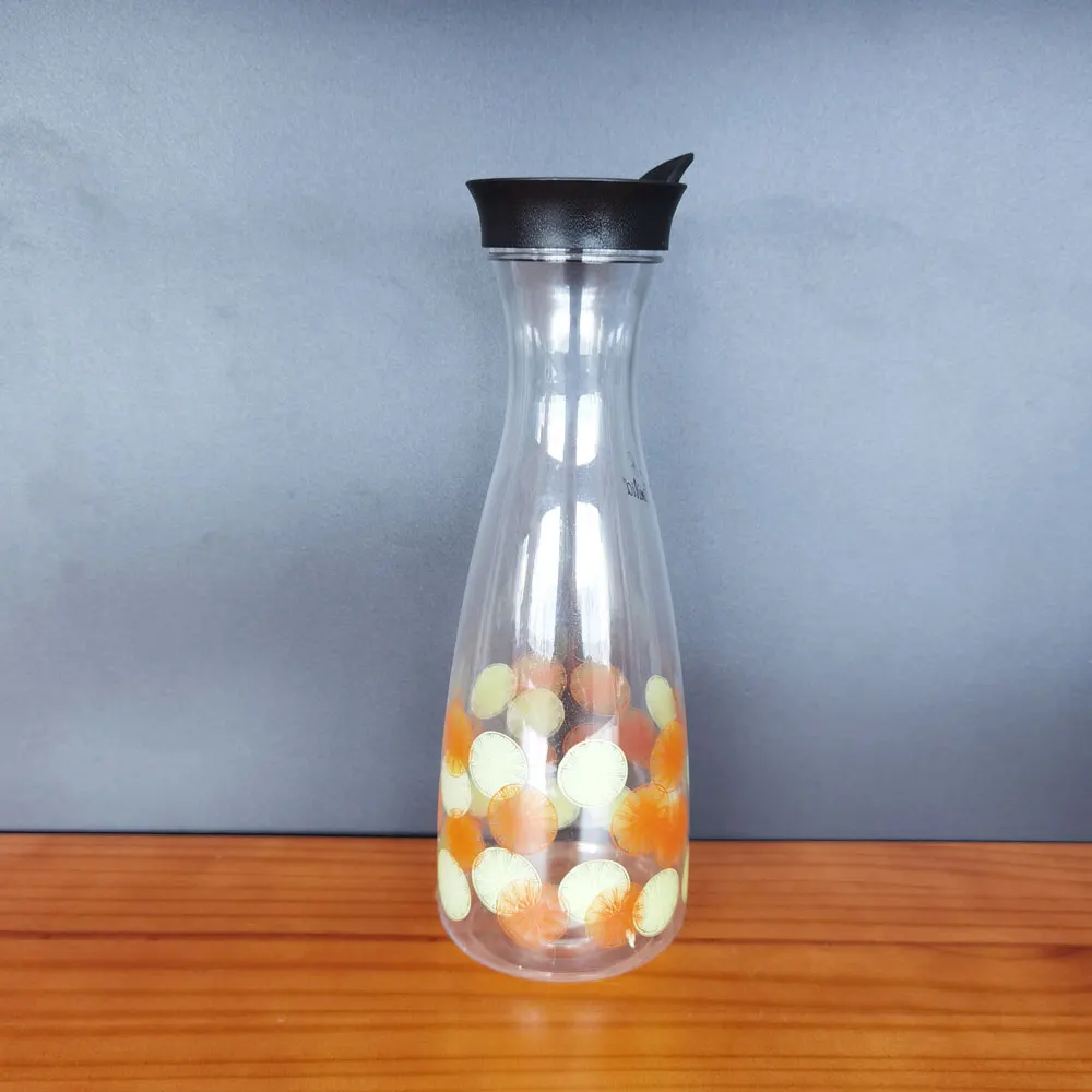 Real 1.5L  Wholesale custom plastic carafe beverage bottles