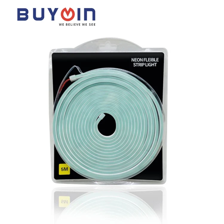 Neon Light Manufacture SMD2835 120Leds Tira Neon 5m DC12V Waterproof IP65 Tira Led Flexible For DIY Wedding Luces Led Neon