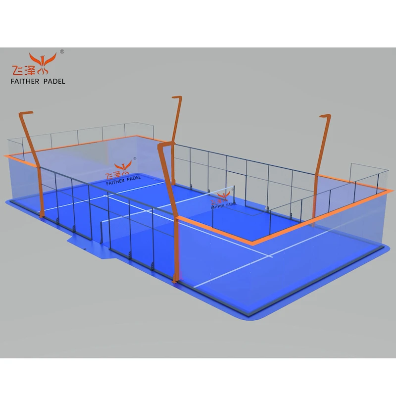 Pioneer Manufacturer Sell to Europe and the US Specialize on Panoramic Paddle Tennis Recruitment of distributors worldwide