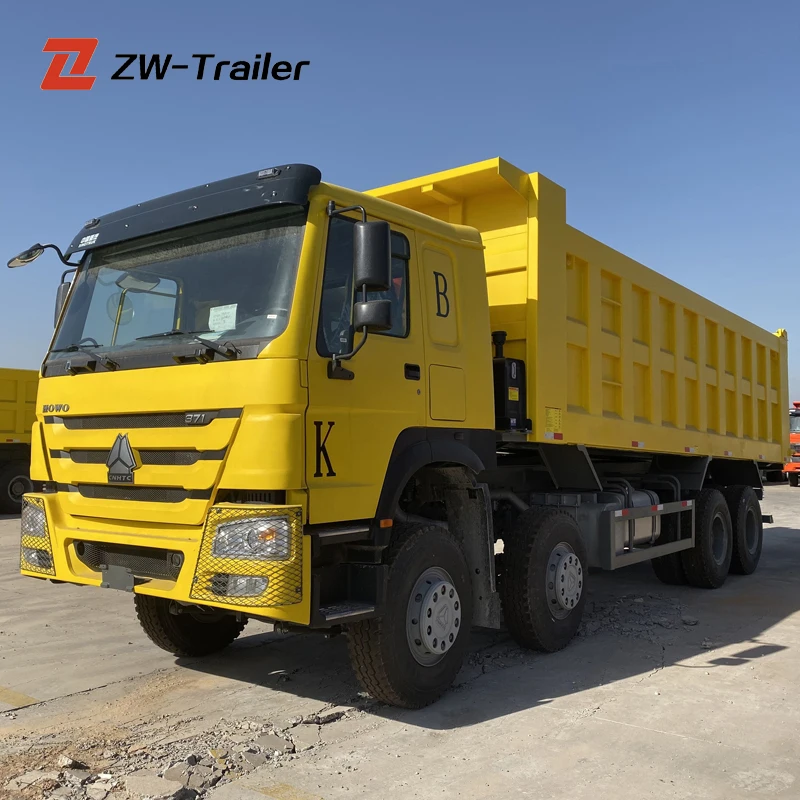 Dump Trucks Howo 12wheels 8X4 Dump Tipper Promotion New Design Brand New China 10 12 Automatic WEICHAI Heavy Truck Euro 3 Manual