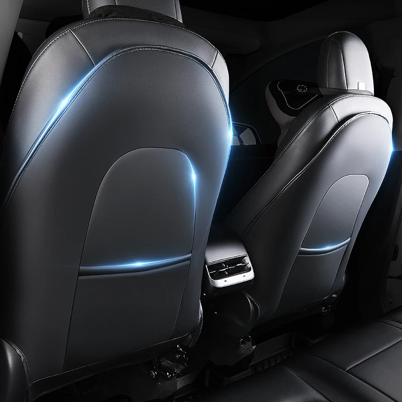 2PCS Model 3 Accessories Seat Rear Cover Model Y Anti Kick Pad Protector Cover