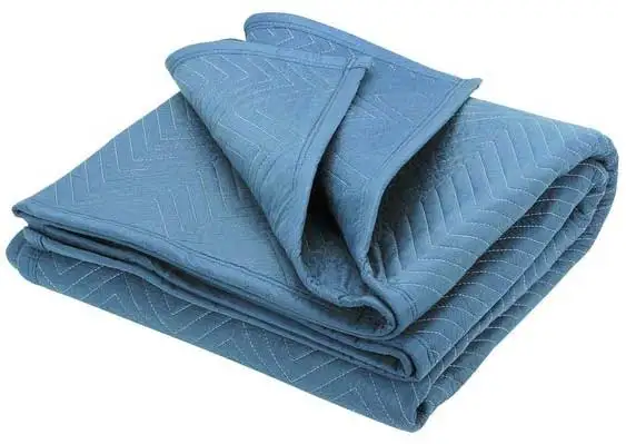 Recycled cotton heavy waterproof furniture moving blankets moving pad moving blanket 72 x 80