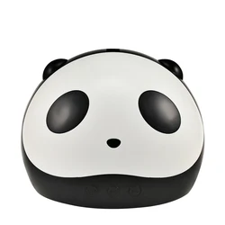 The cute panda style 36w quick-drying gel polish nail uv led lamp for nails