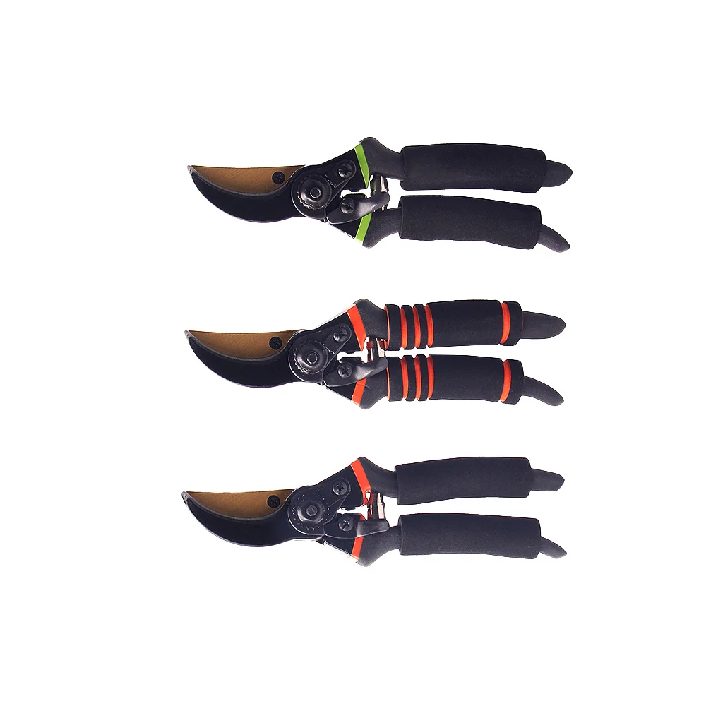 High Quality Tree Cutter Branch Scissors Adjustable Handle Bypass Garden Floral Secateurs