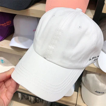 Fashion Retro Solid Color Custom Made Wholesale Outdoor Motion Embroidery Spring And Summer Washable Baseball hat