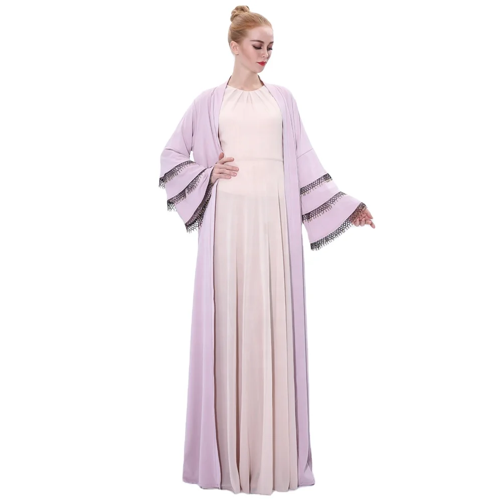 2020 elegant 2022 new style Glory abayas for women muslim horn sleeve 2022 new style Glory abaya dubai for sale