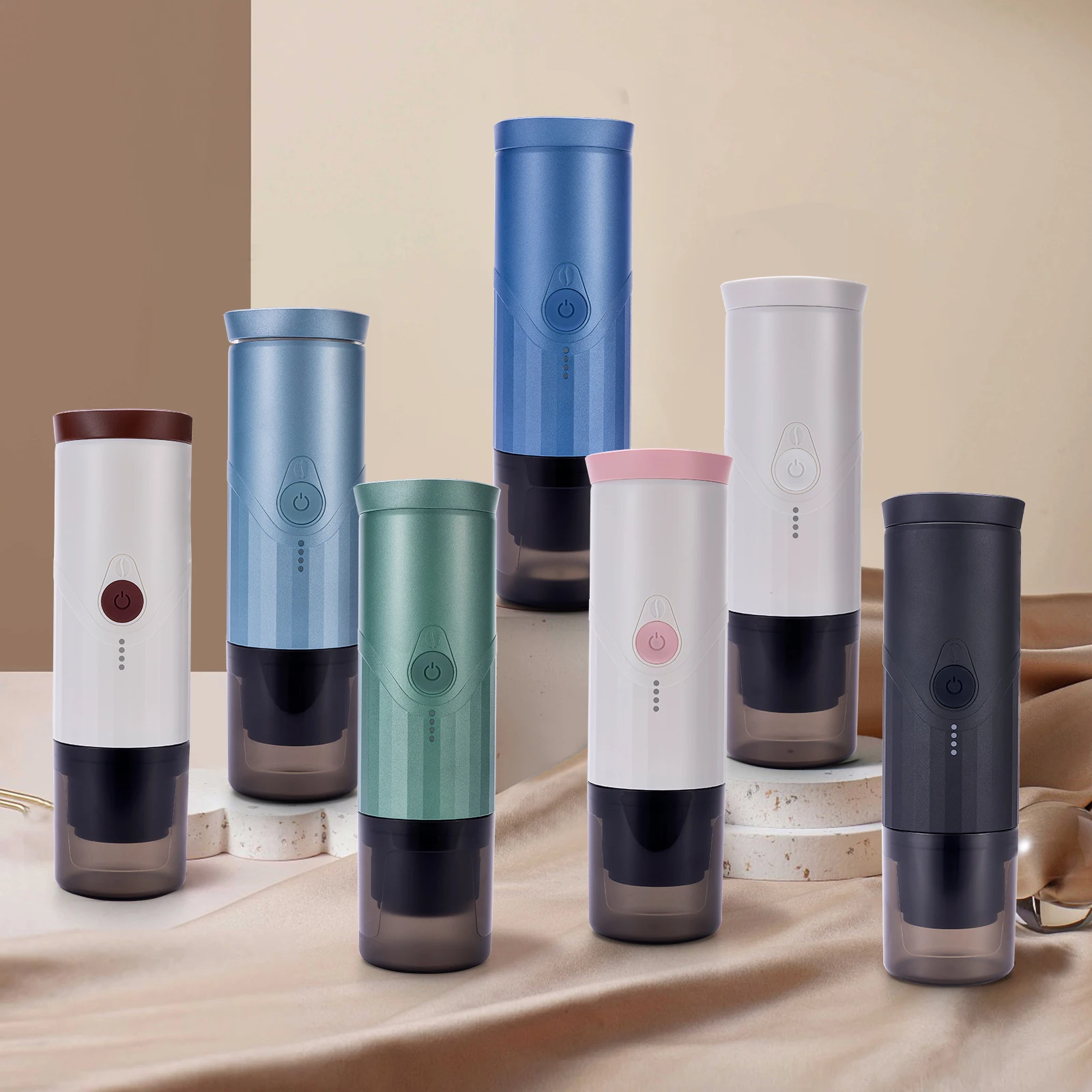 Espresso Machine Makers Factory Price Portable Electric Mini Smart Coffee Capsule Coffee Machine Made in China Aluminum OEM 90