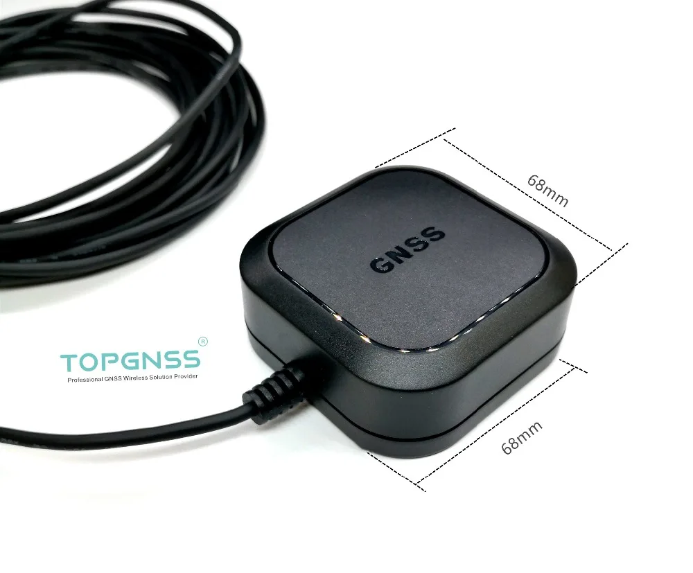 RS232 GPS Designed with the ZED-F9P F9 module RTK high-precision GNSS receiver can be used as a base station and rove 5M TOPGNSS