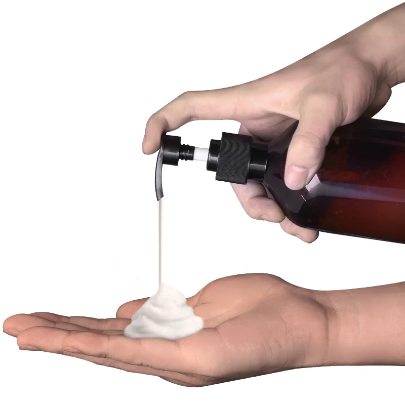 PET plastic bottle body hair skin care foam Shampoo soap cosmetics wholesale bathroom products press pumpbottle