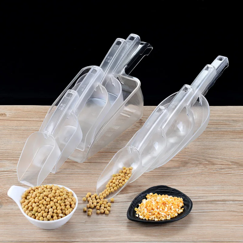 Kitchen Bar food shovel plastic coffee bean scraper ice cube scoop